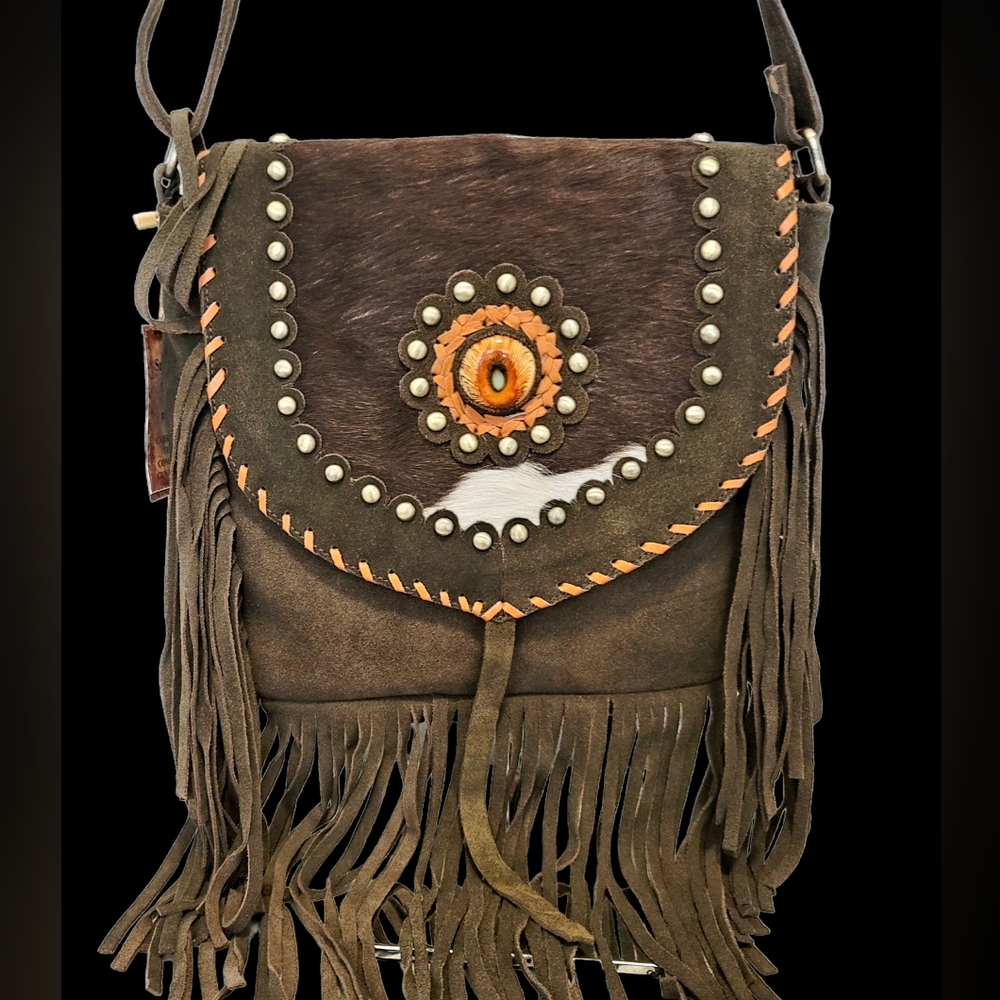 Brand New American Darling Western Mosaic Cactus Conceal Carry Crossbody